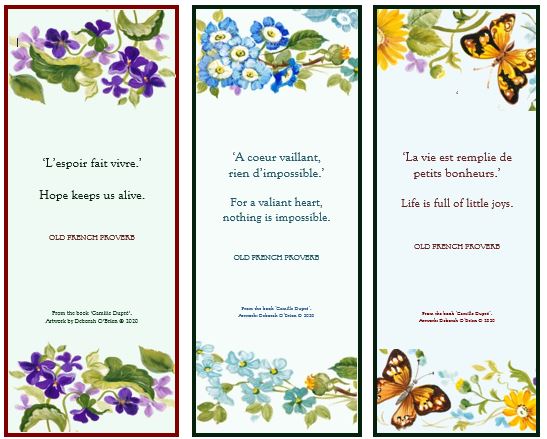 Skippy final CD bookmarks w butterfly